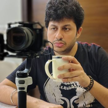 Indranil Banerjee at work
